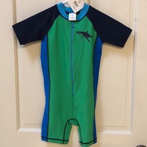 Hanna Andersson Boy's One Piece Swimsuit Size 3/90